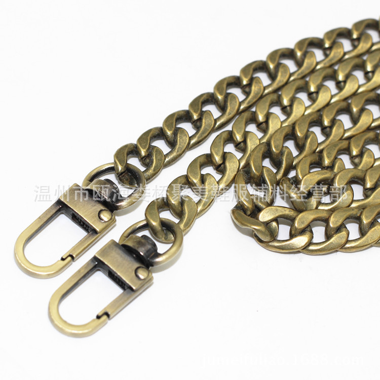 Metalni lanac za torbu/rameni pojas, elektroplatiniranje; kategorija: torba/rameni pojas; tip: lanac; materijal: metal