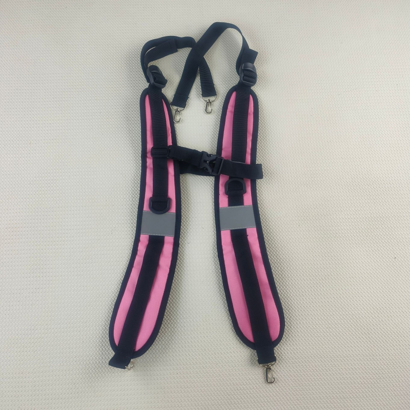 Hátizsák vállpánt, nylon, légáteresztő, szabadidős utazási stílus