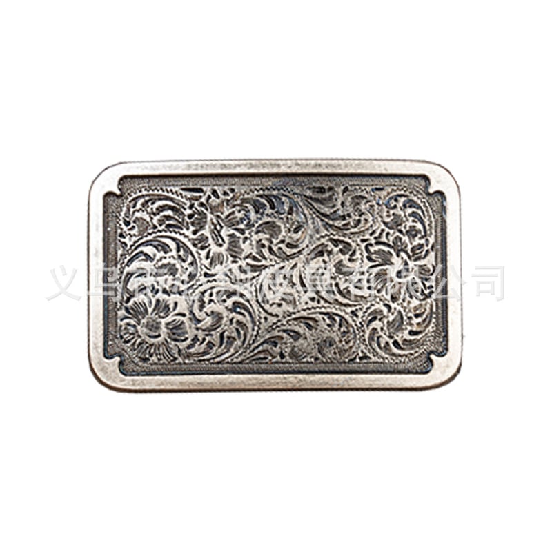 Új, határokon átnyúló, retró, négyzet alakú csat szabálytalan vonalvezetéssel, divatos és sokoldalú unisex cinkötvözet övcsat