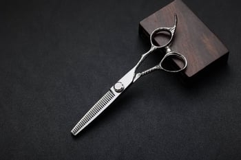 Σετ ψαλιδιών κομμωτηρίου, ψαλίδι αραίωσης από ανοξείδωτο ατσάλι 9CR 6 ιντσών, εργαλεία κουρέματος αφτιών, ψαλίδι styling μαλλιών