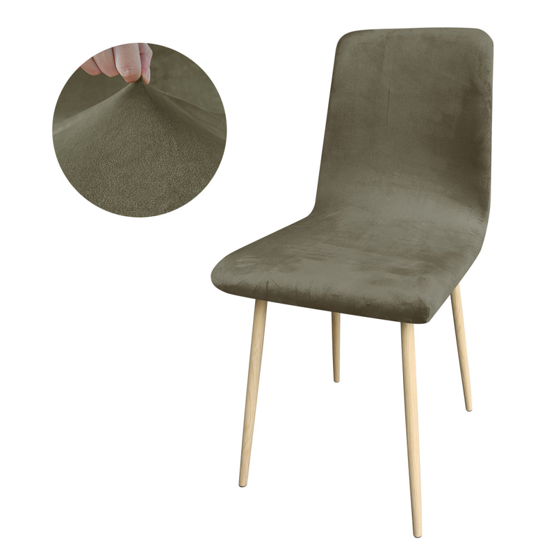 Hõbedase rebase sametist toolikatted üle kogu maailma, kvaliteetsed söögilaua- ja toolikatted, mis on valmistatud rikkalikest materjalidest ja täpse käsitööna.