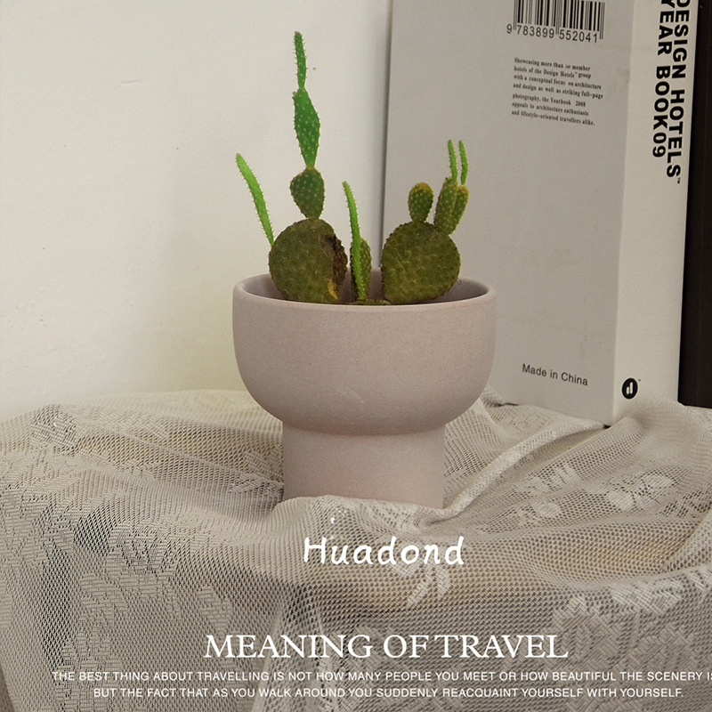 Virágcserép kerámiából, asztali használatra, otthoni kertészkedéshez