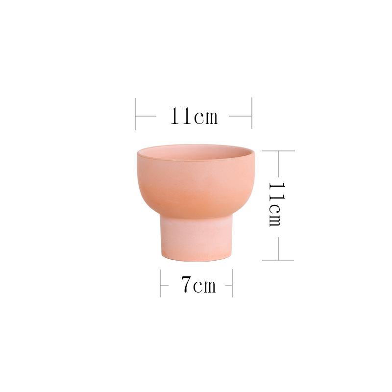 Virágcserép kerámiából, asztali használatra, otthoni kertészkedéshez