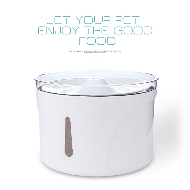 Mid-Gen ABS elektromos állandó hőmérsékletű vízadagoló macskák számára, automatikus vízáramlás