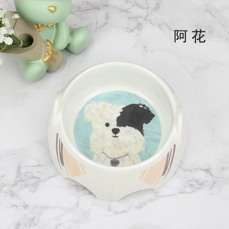 BOBO melamīna suņu un kaķu trauku komplekts – pret apgāšanos, 12 gab./iepakojumā