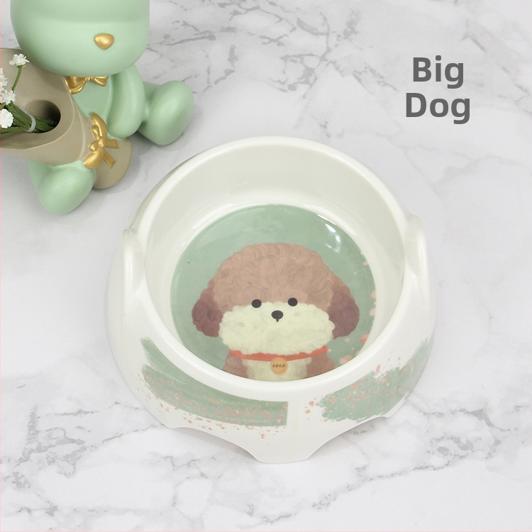 BOBO melamīna suņu un kaķu trauku komplekts – pret apgāšanos, 12 gab./iepakojumā