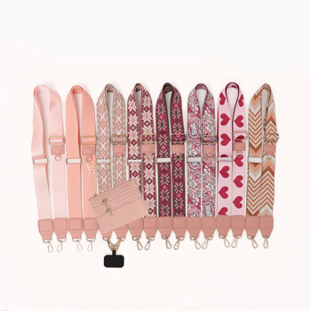 Ремък за чанта през рамо – полиестер, дишащ, ултралек, износоустойчив, геометричен модел