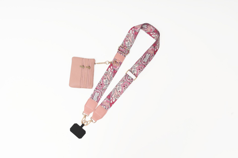 Ремък за чанта през рамо – полиестер, дишащ, ултралек, износоустойчив, геометричен модел