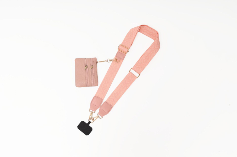 Ремък за чанта през рамо – полиестер, дишащ, ултралек, износоустойчив, геометричен модел