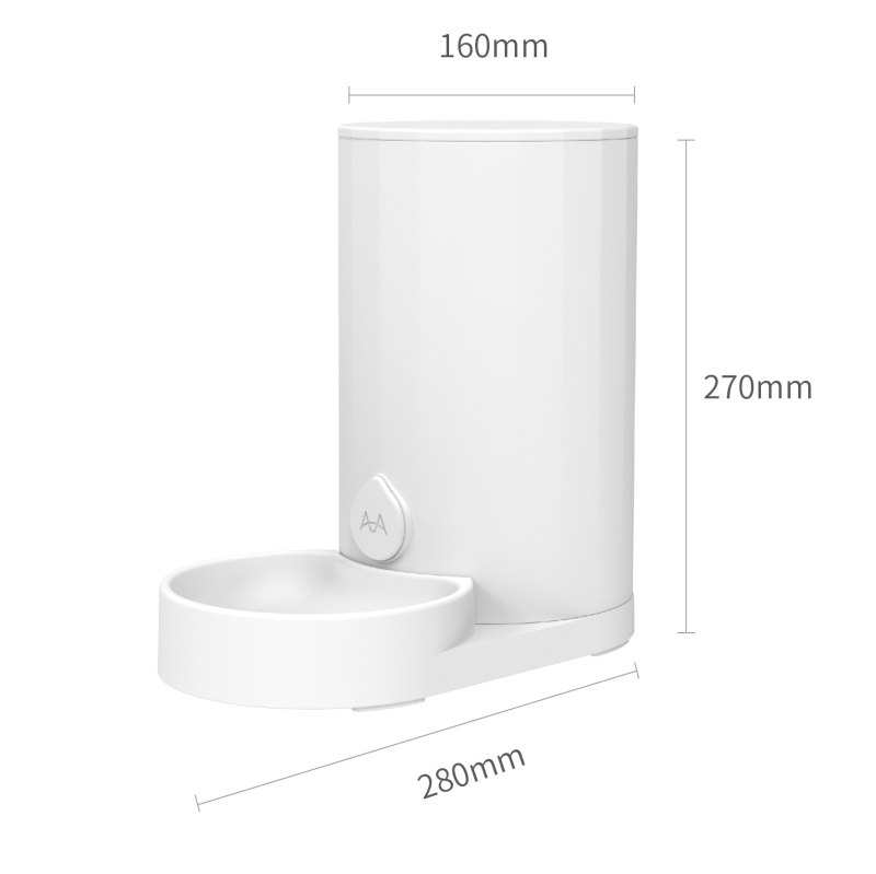 Meifu Distribuitor automat de apă pentru pisici cu alimentator wireless, plastic, origine Zhejiang