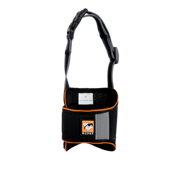 Namordnik za psa s prilagodljivim Velcro zatvaranjem, prozračna mreža s 9 otvora, najlonska traka, pamuk rub, reflektirajuće trake