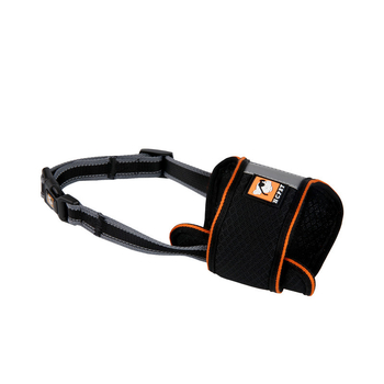 Namordnik za psa s prilagodljivim Velcro zatvaranjem, prozračna mreža s 9 otvora, najlonska traka, pamuk rub, reflektirajuće trake