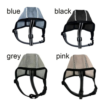 Move reflektirajući muzzle za psa s prozračnom mrežom – protiv ugriza, protiv lajanja i protiv jedenja, poliester