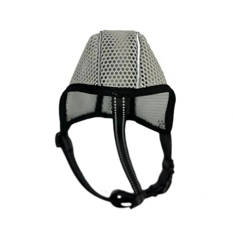 Move reflektirajući muzzle za psa s prozračnom mrežom – protiv ugriza, protiv lajanja i protiv jedenja, poliester