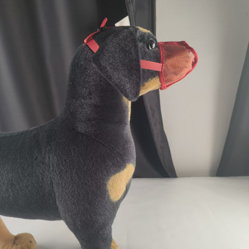 Poliester muzzla za psa za kontrolu laje, sprječavanje ugriza i sigurnu vanjsku šetnju, vanjski trening