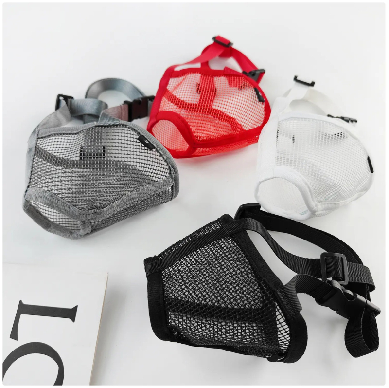 Poliester muzzla za psa za kontrolu laje, sprječavanje ugriza i sigurnu vanjsku šetnju, vanjski trening