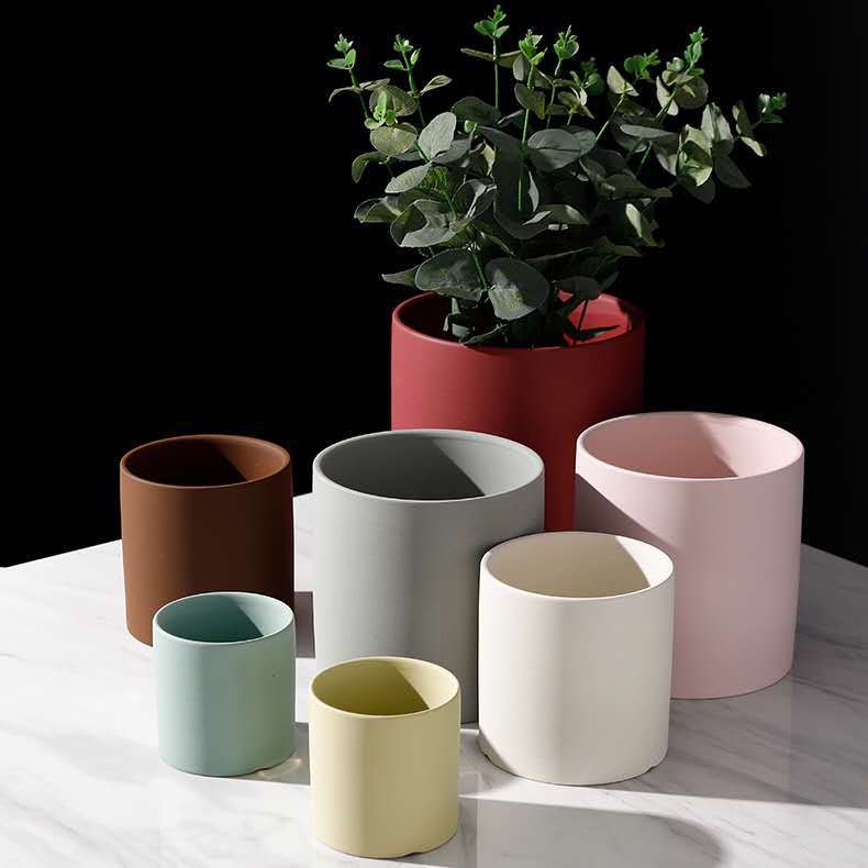 Nordijski Morandi keramička saksija za sukulente i zelene biljke – moderni minimalistički dizajn
