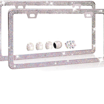 Univerzalni okvir za registarsku pločicu – aluminijska legura, model TM-M-01, kompatibilan s vozilima američkog standarda, dodatak M-01, marka Car Meimei.