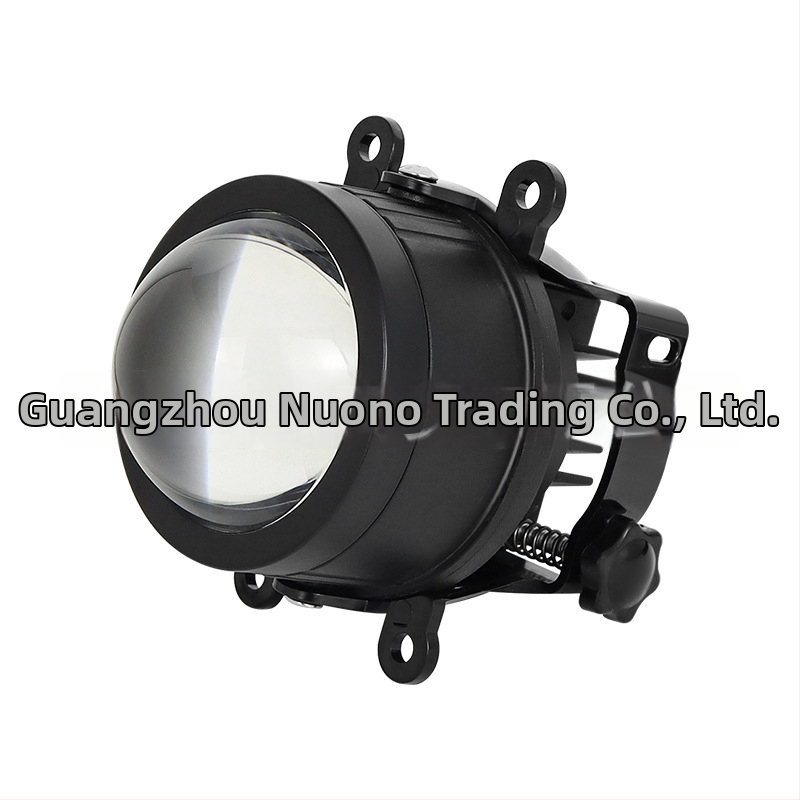 Miglas gaisma ar četrstūra stiprinājumu un lēcu, daudzkrāsas LED, 9-32V, 55W, 6500lm, IP68, Nono