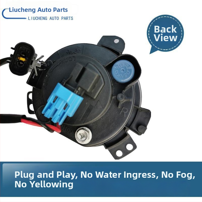 Priekšējā miglas lukturu komplekts, H5, apaļš buferlukturis, piemērots M3 kravas auto