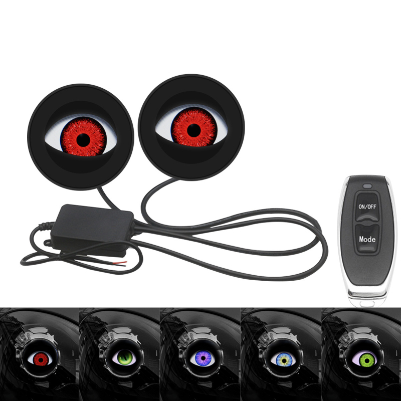 LED miglas lukturi Lens Devil Eyes, 12V, 5000 lm, LED gaismas avots, Fog076