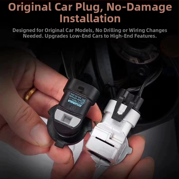 Auto LED priekšējie lukturi ar integrētu tālo un tuvās gaismas un lāzera priekšējo lukturu funkciju, 30W, 12-24V, 12000 lm, 30000 h, modelis M3