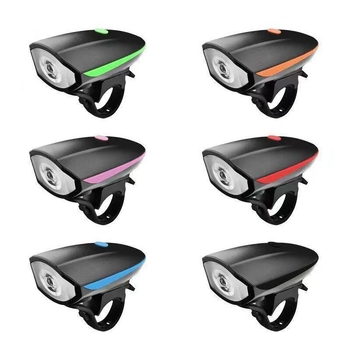 Kerékpár elsőfénye USB-töltéssel, MTB-hez, országúti és elektromos kerékpárokhoz