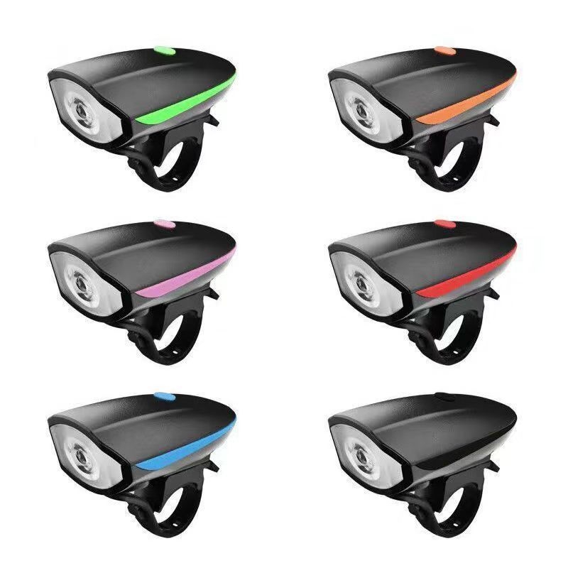 Kerékpár elsőfénye USB-töltéssel, MTB-hez, országúti és elektromos kerékpárokhoz