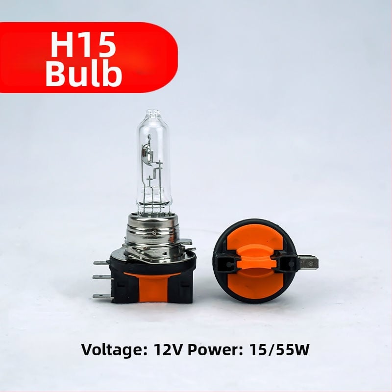 Autóhalogén fényszóróizzó H-15, 15/55W, 12V, Halogén izzó, Hosszú élettartamú