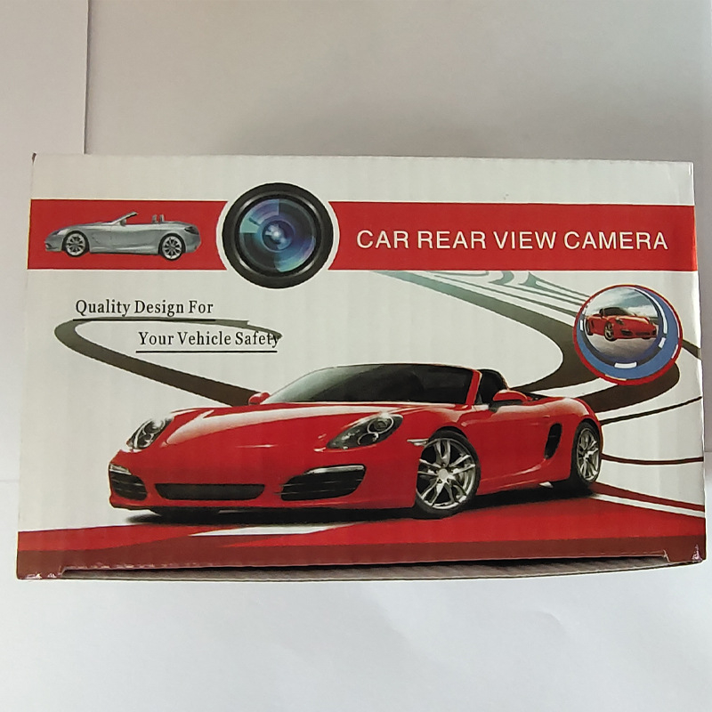 AHD Starlight tagurpidi parkimiskaamera 12V sõidukitele, 720P, reguleeritav üles-alla nurk, AV-signaal