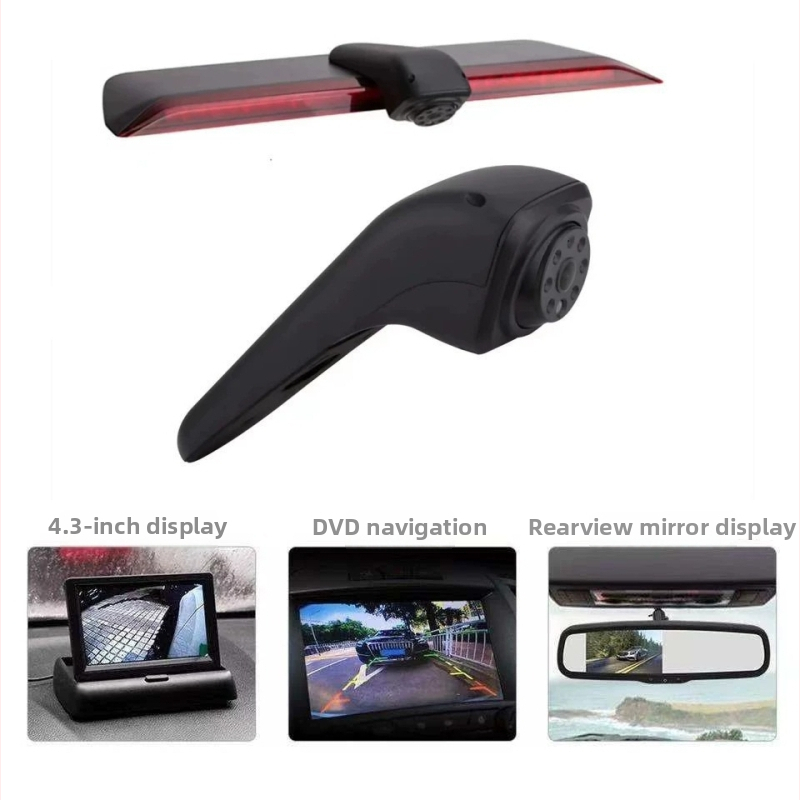 Tagumine kaamera VW Crafteri kõrgendatud pidurivalgusega – 1080P, 12V, 170° vaatenurk, AV-signaal, mudel zxd02