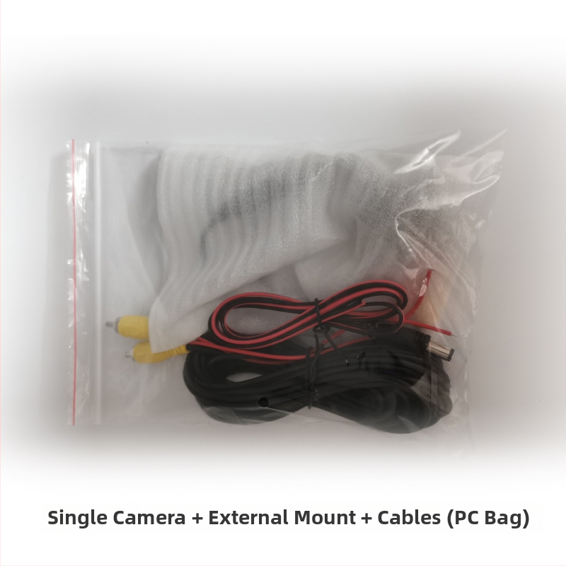 Kahekordse lülitusega tagurduskaamera auto navigatsioonisüsteemidele, AHD/CCD, 720p, 12V, reguleeritav vaatenurk