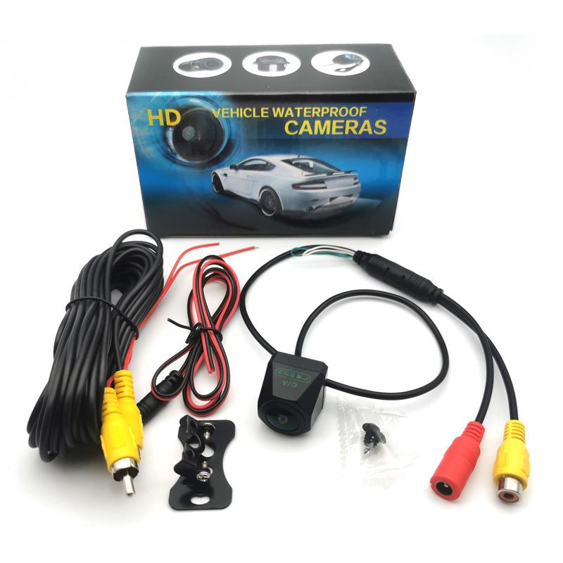 Kahekordse lülitusega tagurduskaamera auto navigatsioonisüsteemidele, AHD/CCD, 720p, 12V, reguleeritav vaatenurk