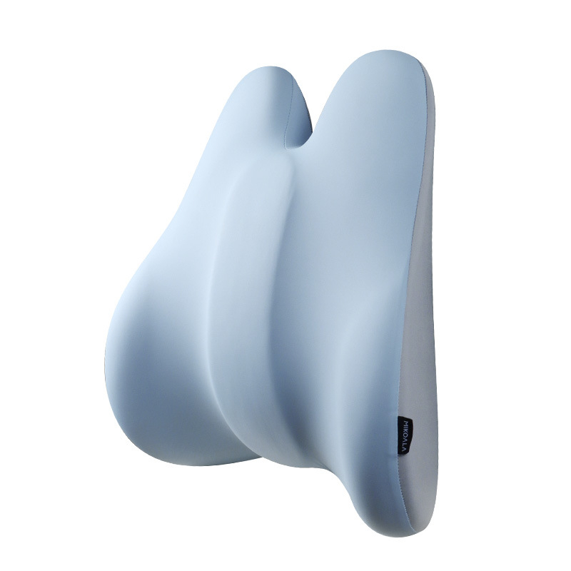 Automobiļa jostas atbalsta spilvens ar memory cotton pildījumu, neilona-spandex apdare, pielāgojama apstrāde, elpojošs