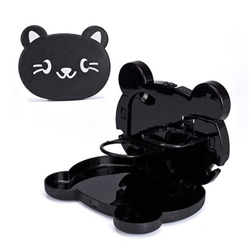 Auto siseruumis kokkupandav väike laud tagaistmele panda kujundusega, Tesla ühilduv