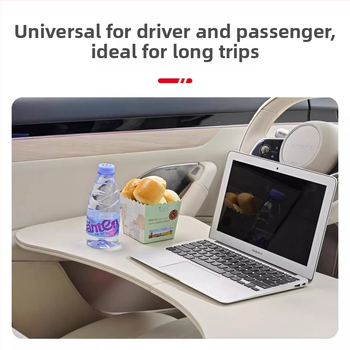 Automobilio įrengtas sulankstomas priekinis stalas, PVC, sieninis montavimas, universalus sedanams