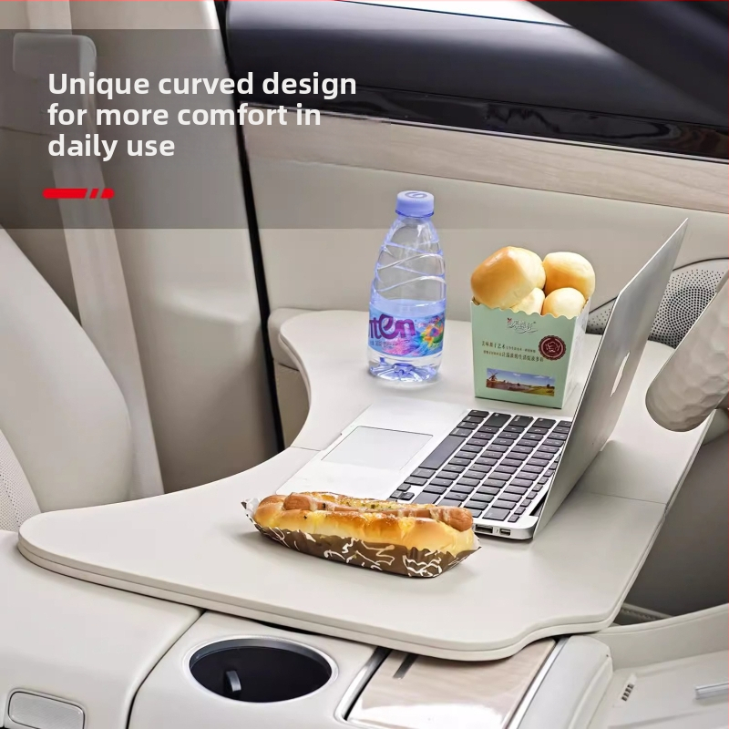 Automobilio įrengtas sulankstomas priekinis stalas, PVC, sieninis montavimas, universalus sedanams