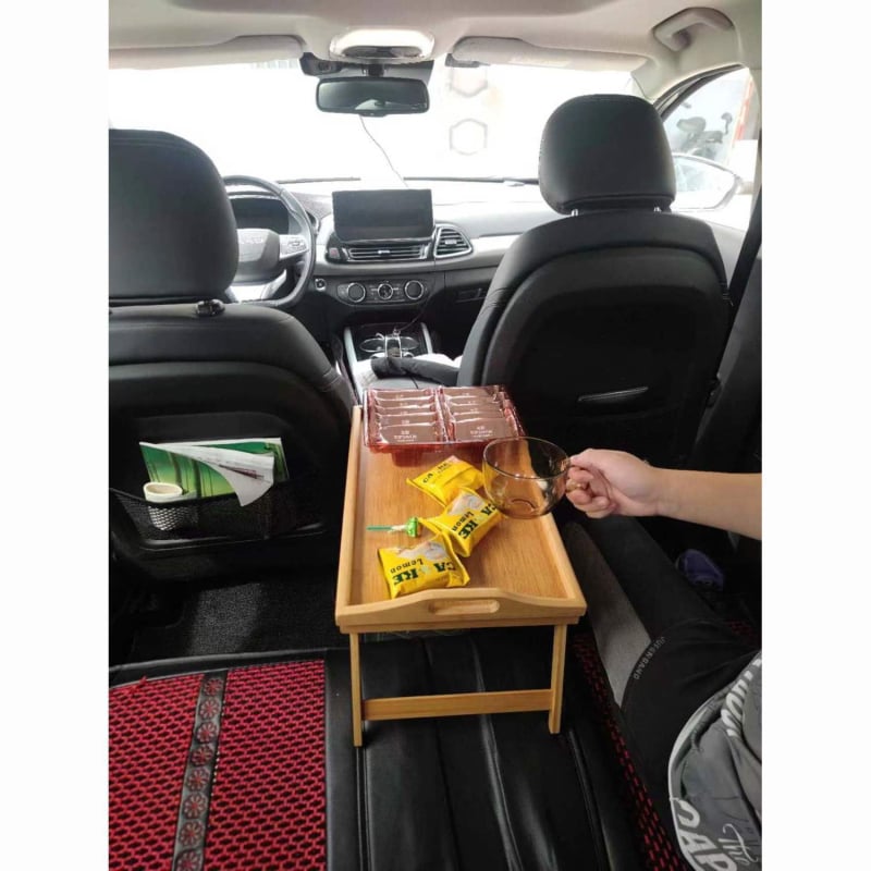 Sklopivi drveni stol za auto za čitanje i učenje – zidni montažni, skladištenje, univerzalna kompatibilnost