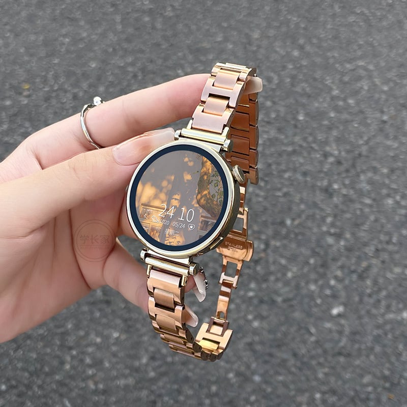 UHADa Метална каишка за Huawei Watch GT5/GT6, GT4 и GT3 Pro – катарама тип пеперуда