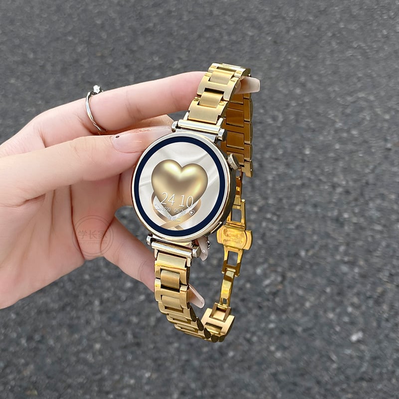 UHADa Метална каишка за Huawei Watch GT5/GT6, GT4 и GT3 Pro – катарама тип пеперуда