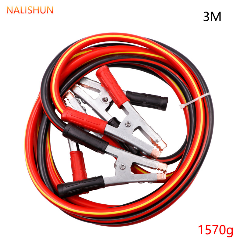 Automobiļu iedegšanas kabeli ar vara spailēm, bieza vadītāja — There Shun