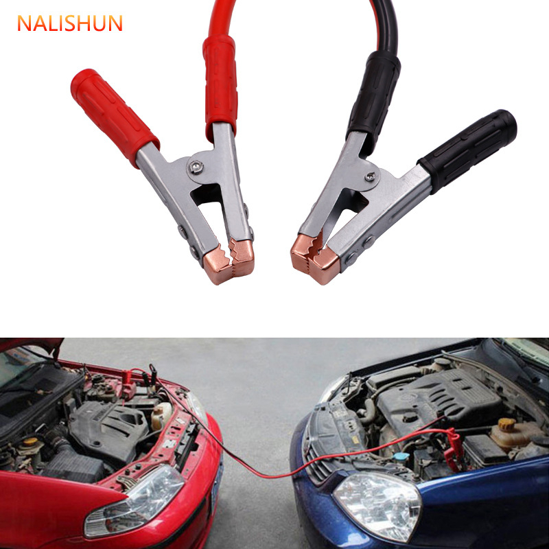 Automobiļu iedegšanas kabeli ar vara spailēm, bieza vadītāja — There Shun