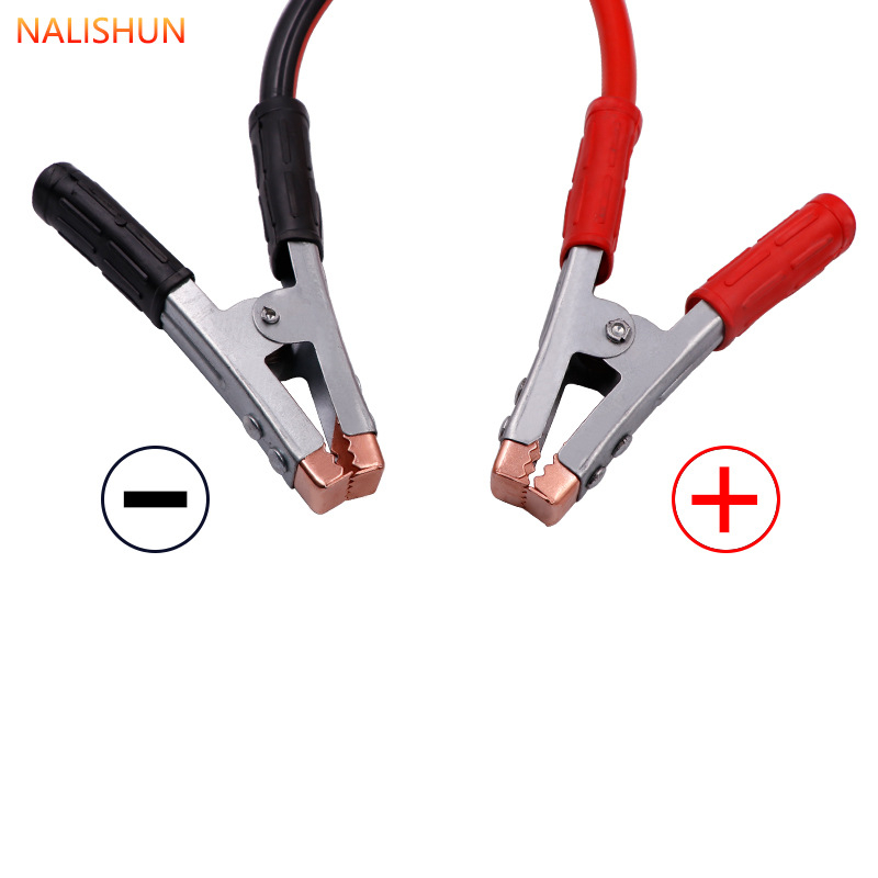 Automobiļu iedegšanas kabeli ar vara spailēm, bieza vadītāja — There Shun