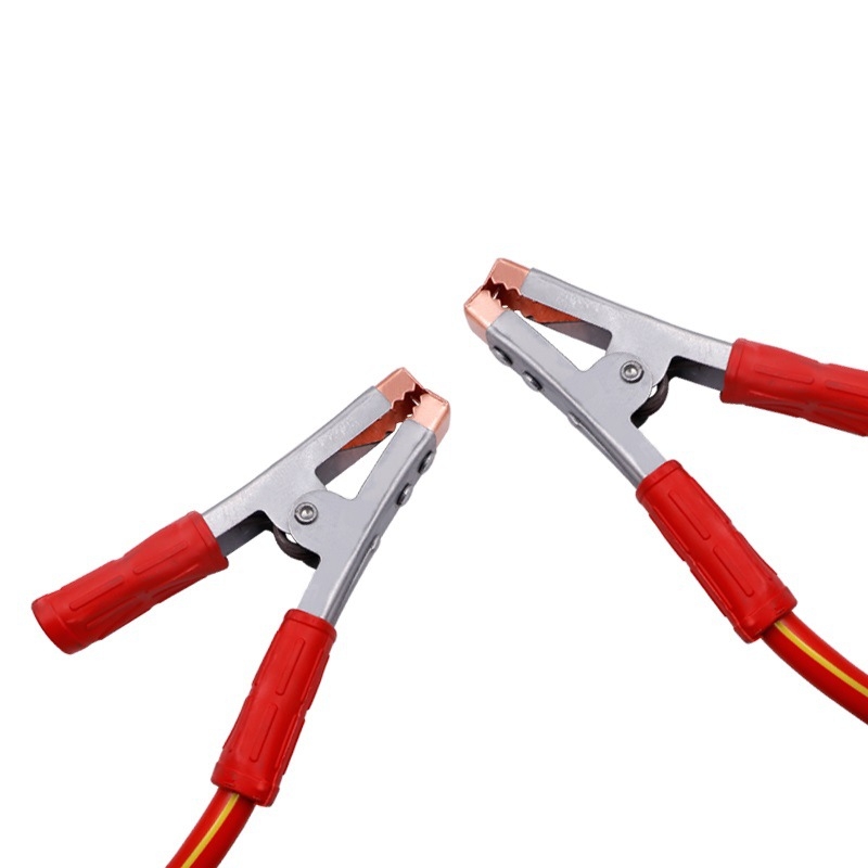 Automobiļu iedegšanas kabeli ar vara spailēm, bieza vadītāja — There Shun