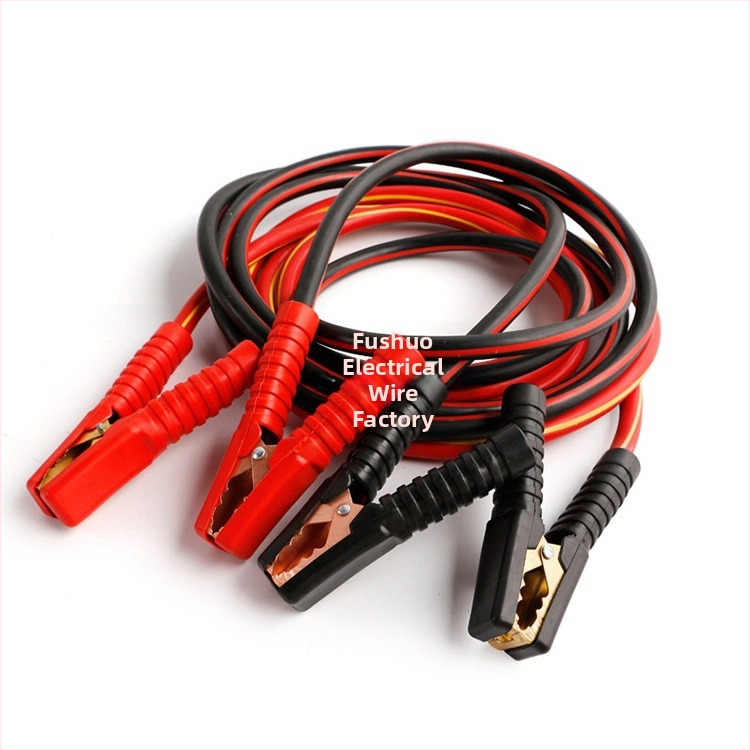 Auto akumulatora palaišanas kabelis, varš, 3 m, zīmols Xin fu shuo, piemērots automobiļiem, ārkārtas uzsākšana