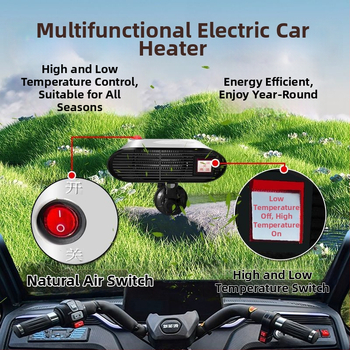 Elektrisk transportlīdzekļu apkures iekārta, paredzēta elektriskajiem tricikliem un kvadrikliem, atkausēšana un defogēšana