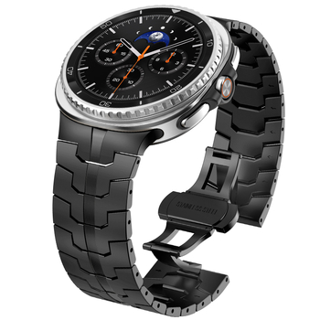 Nerđajući jednoslojni remen od nehrđajućeg čelika za Samsung Galaxy Watch8 Classic, s dizajnom s tri kuglice