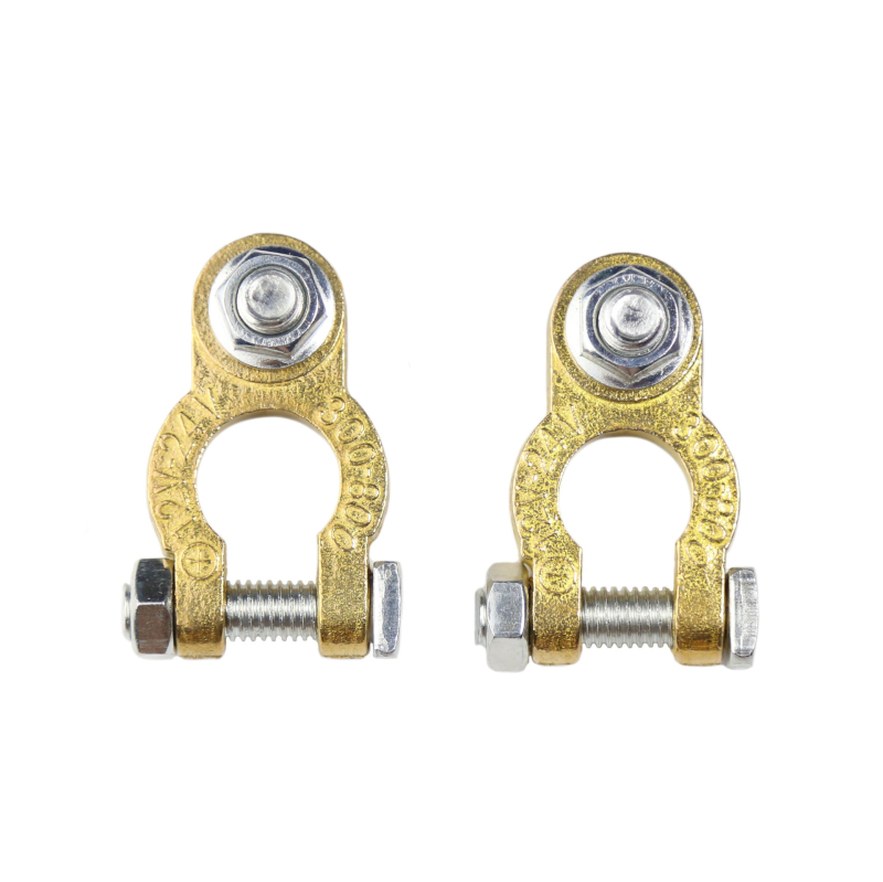 Autó akkumulátor terminál kapocs — tiszta réz, modell NAY-DS01, egycsavaros rögzítés, akkumulátorokhoz (Model NAY-DS01; Material: Pure Copper; Connection: Single-Screw; Scope: Battery; Licensable Private Label)