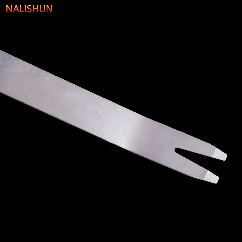 Automobiļa skaņas sistēmas un durvju paneļa demontāžas instruments – metāla konstrukcija, pry plate un skrūvgriezis, zīmols There Shun