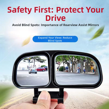 Chao xinxiao auto pretējais spogulis - ABS korpuss, plašs skats, plašs redzes laukums, HD skaidrība